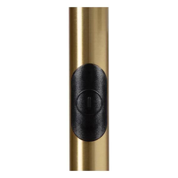 Lucide CELESTE - Floor lamp - Ø 28 cm - LED Dim. - 1x21W 2700K - Matt Gold / Brass - detail 1